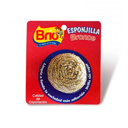 ESPONJILLA BRONCE INOXIDABLE BRIO UND